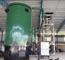 Lò dẩu tải nhiệt đốt than, củi, biogas